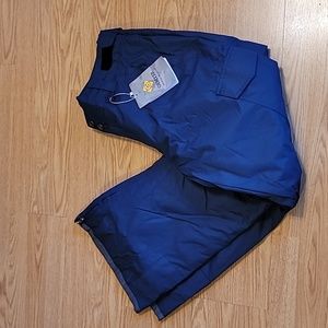 GEMYSE Women's Blue Insulated Waterproof Ski Winter Snowboarding Pants  XL NWT